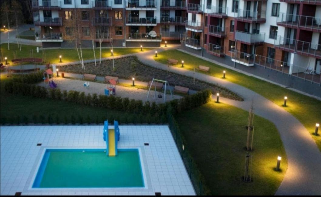 Morze Kolobrzeg Basen Kryty Apartamento Exterior foto